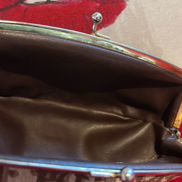 Rare Vtg Christian Dior 80’s Brown Trotter Monogram Small Clutch Bag - Picture 9 of 15